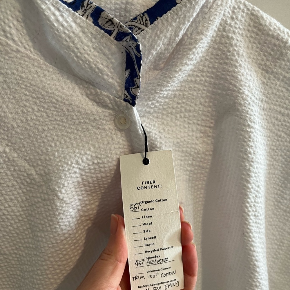 Hackwith Design House - Dolmain Sleeve Button-up